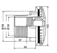 Boca de impulsão Direcionável - Hayward - IOT-POOL