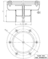 Boca de Impulsão e Aspiração - Inox / Latão - IOT-POOL