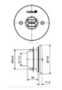 Boca de impulsão AISI 316L liner / betão - IOT-POOL