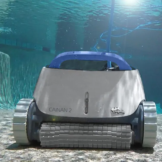 Aspirador de Piscina Eléctrico e Automático Dolphin CAINAN 2 Maytronics limpa fundos robot