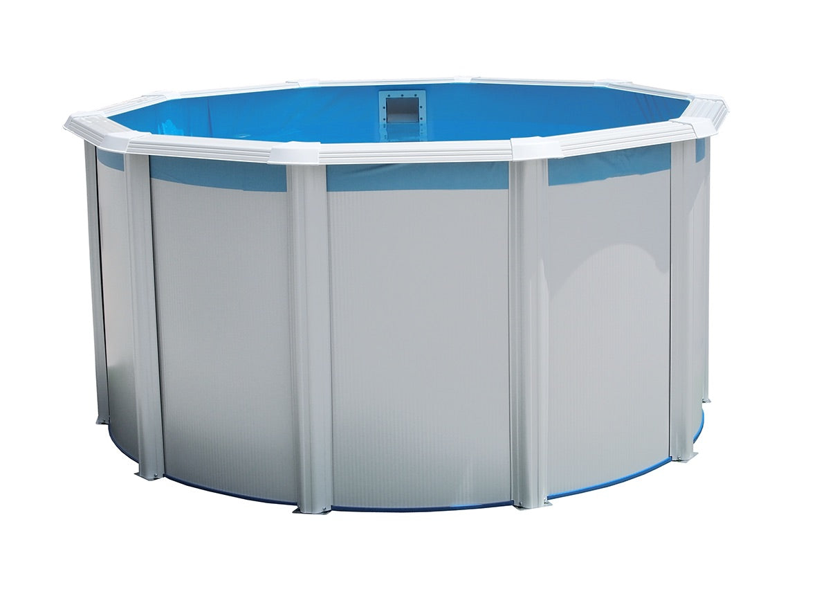Piscina de acero PACIFIC - Superficie - Redonda y ovalada