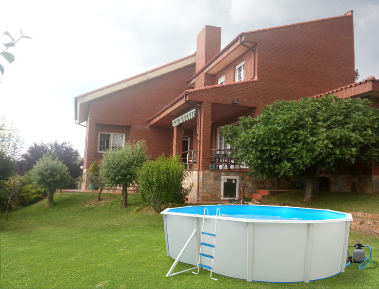 Piscina de acero PACIFIC - Superficie - Redonda y ovalada