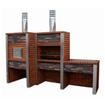CS306 Shale barbecue with oven