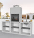 Churrasqueira Modular Moderna Gama Maia - IOT-POOL