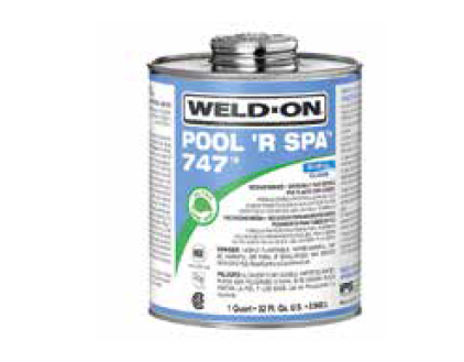 Cola PVC Azul Weld-On 500ml - IOT-POOL