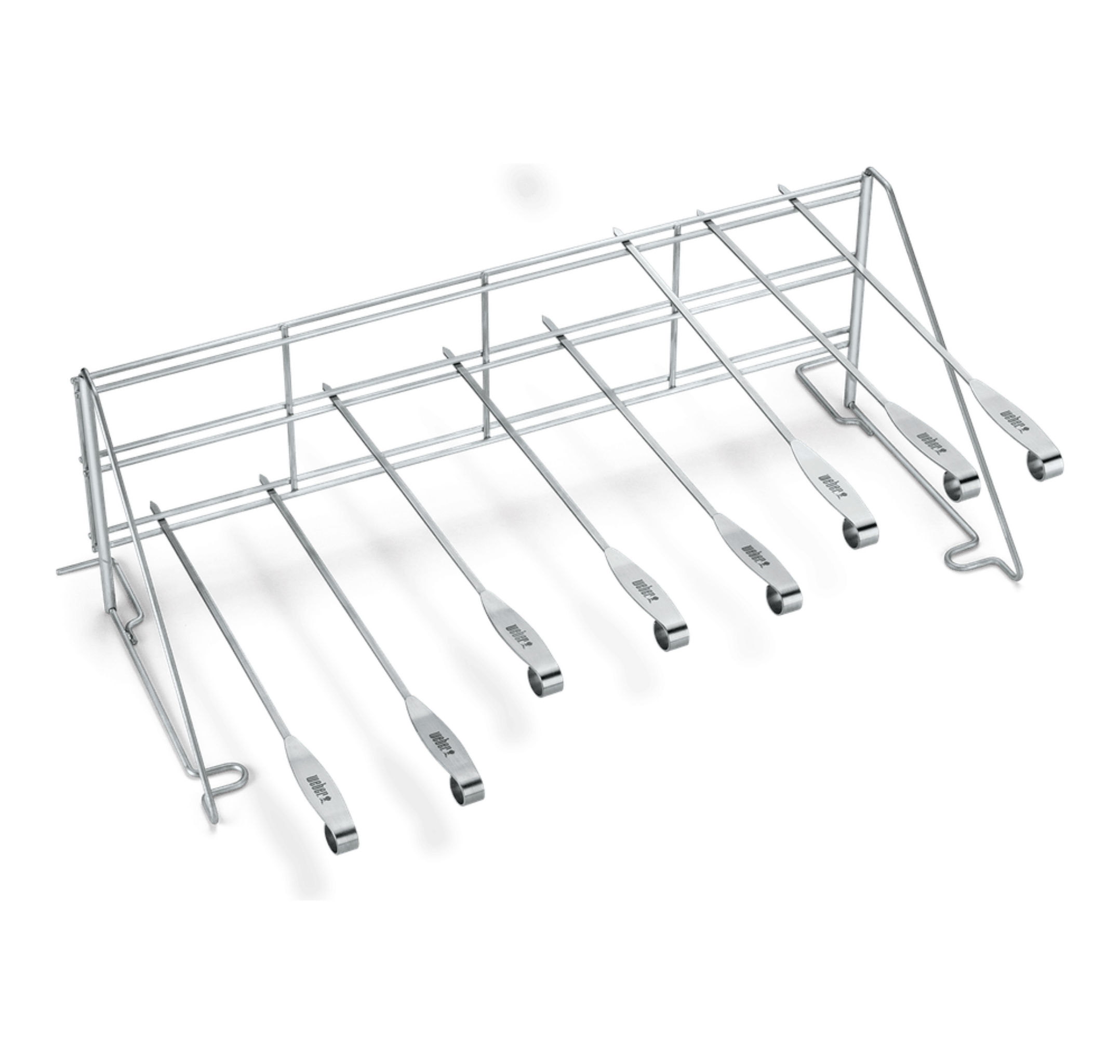 Conjunto de Espetos em aço inoxidável WEBER - IOT-POOL