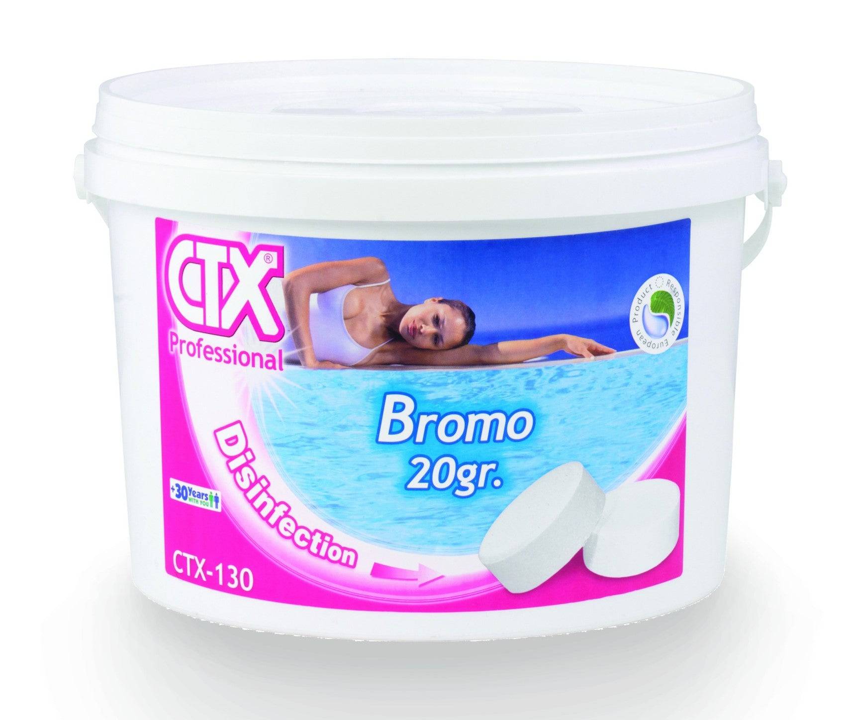 CTX-130 Bromo pastilhas 20gr - IOT-POOL