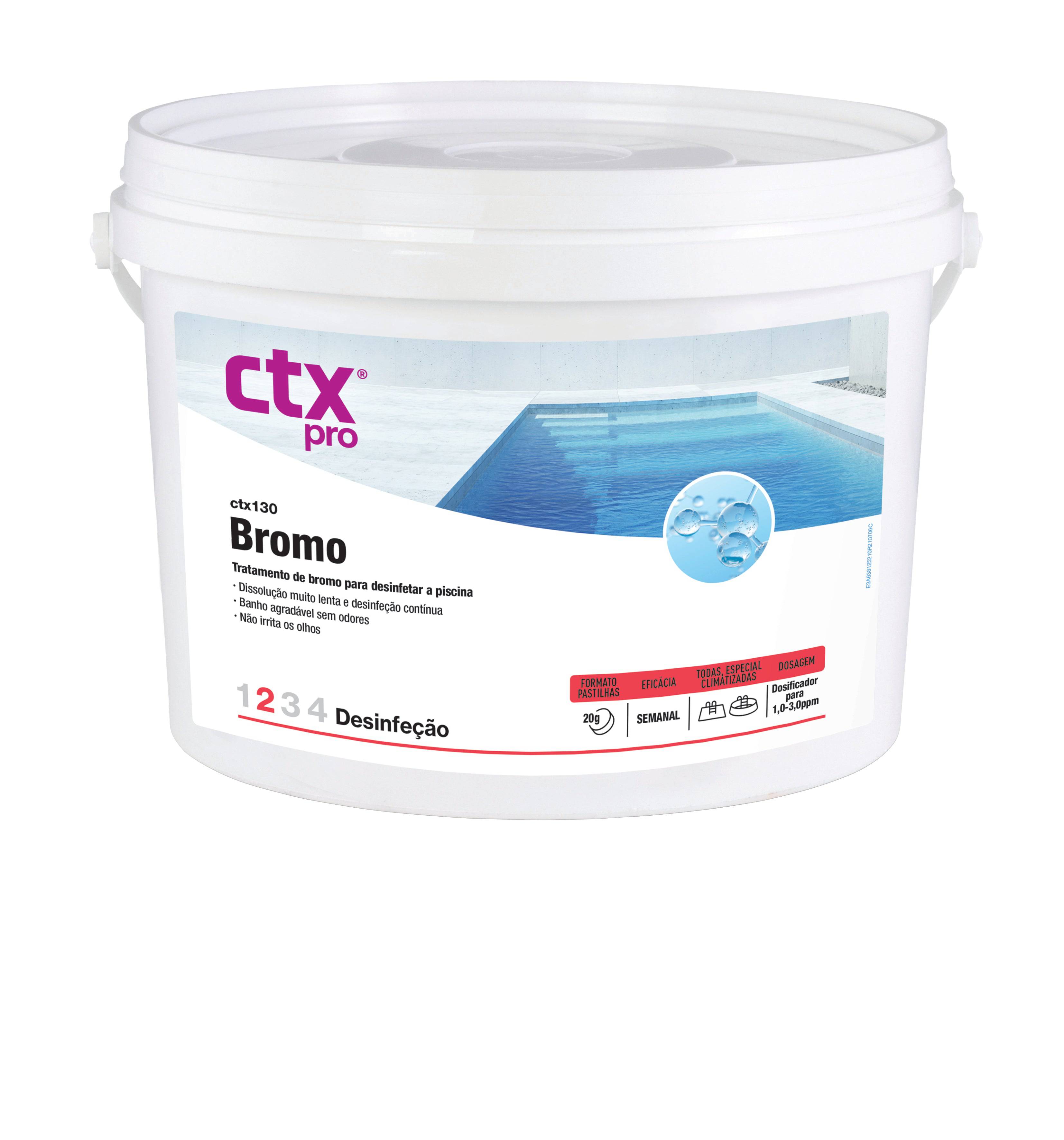 CTX-130 Bromo pastilhas 20gr - IOT-POOL