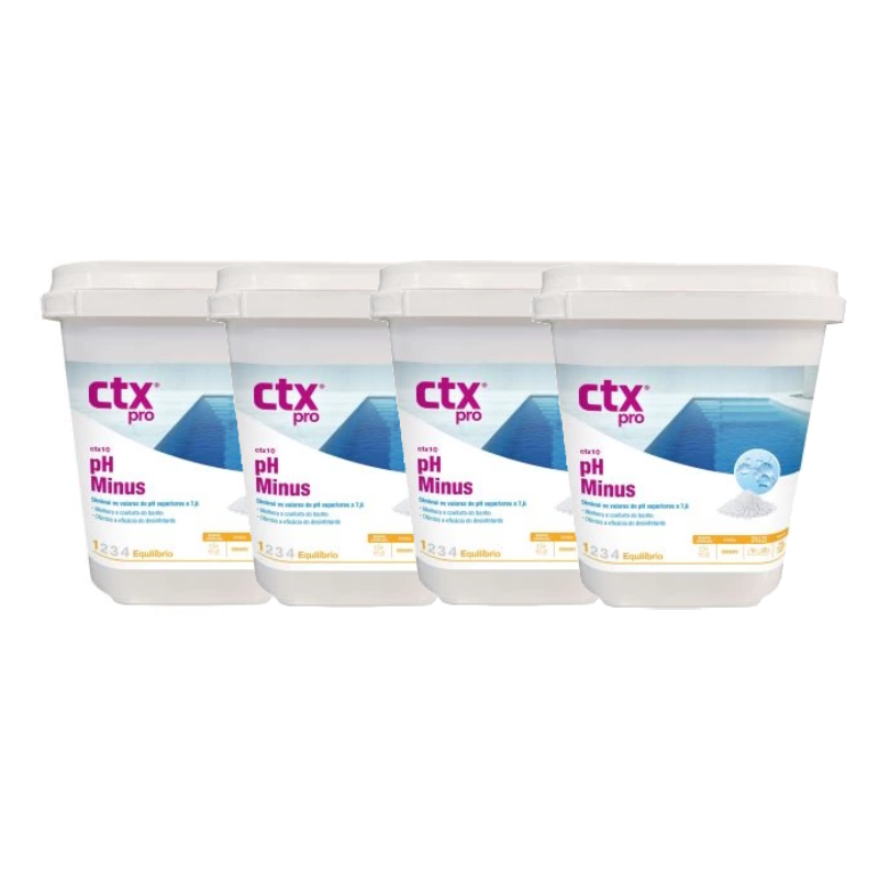 CTX-10 pH- (pH minus) Solid - Dosage: 1.5Kg-->100m3