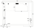 Wall dehumidifier (recessed) 408 DF (8l / h) embedding MONO