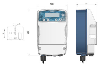 Bomba de Doseadora pH/RX eControl - IOT-POOL