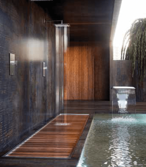 Duche parede inox - IOT-POOL