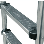 Ladder with Stepped Mixed Handrail 