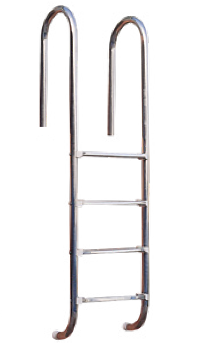 Escada de muro AISI - 316L (tratamento com químicos ou sal)