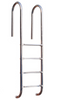 Escada de muro AISI - 316L (tratamento com químicos ou sal)