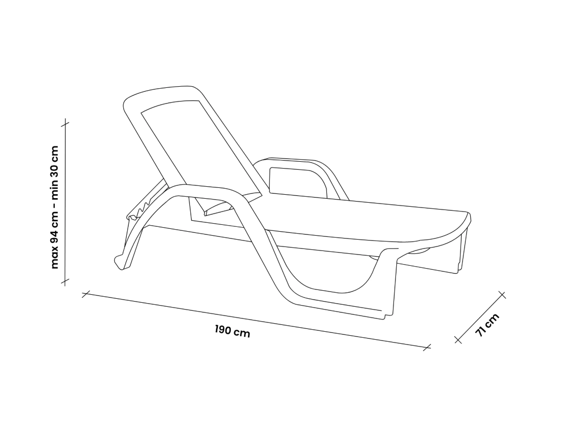 Espreguiçadeira NILO BICA