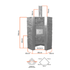 Forno de Canto em Xisto CS407 - IOT-POOL
