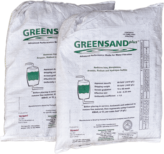 GreenSand Plus para tratamento de água - IOT-POOL
