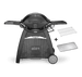 Grelhador a gás Weber Q 3200 Black  - com grelha - IOT-POOL