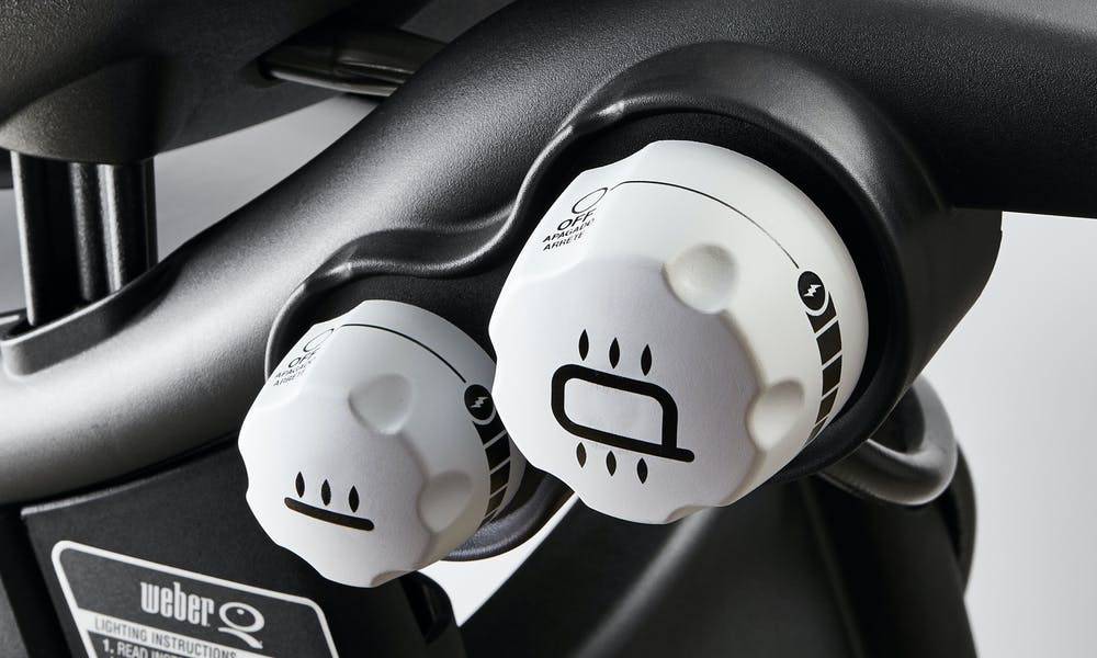 Grelhador a gás Weber Q 3200 Black  - com grelha - IOT-POOL