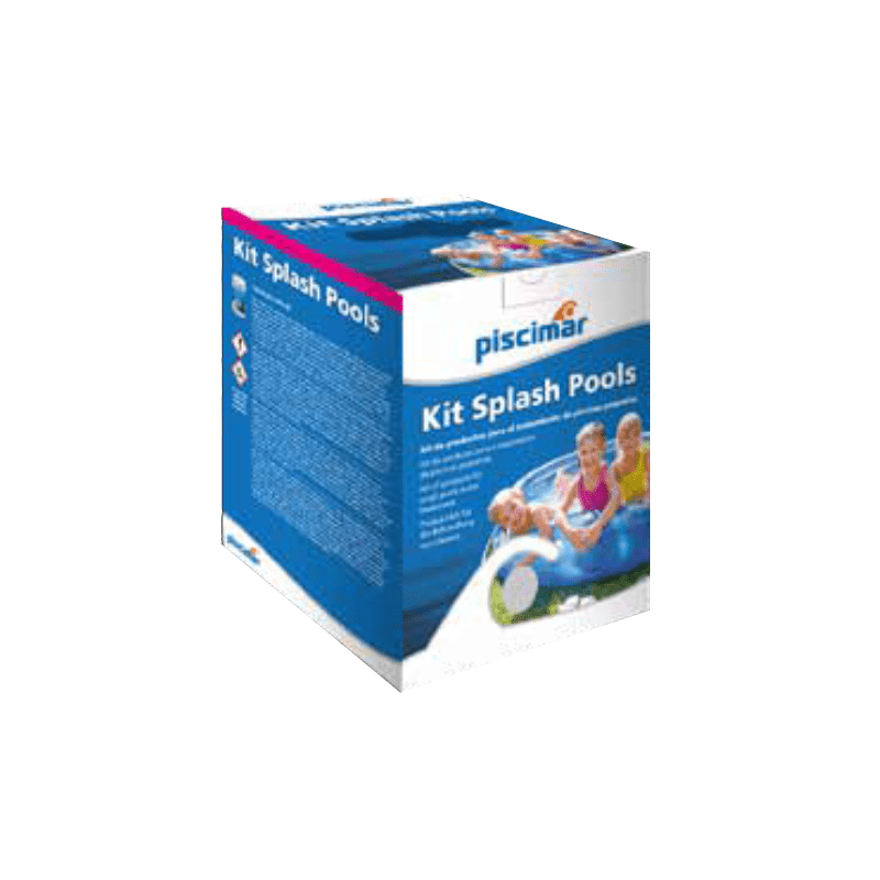 Kit Piscine Splash - Alginet, Dicloro Shock, Cleanpool, FTK Mini