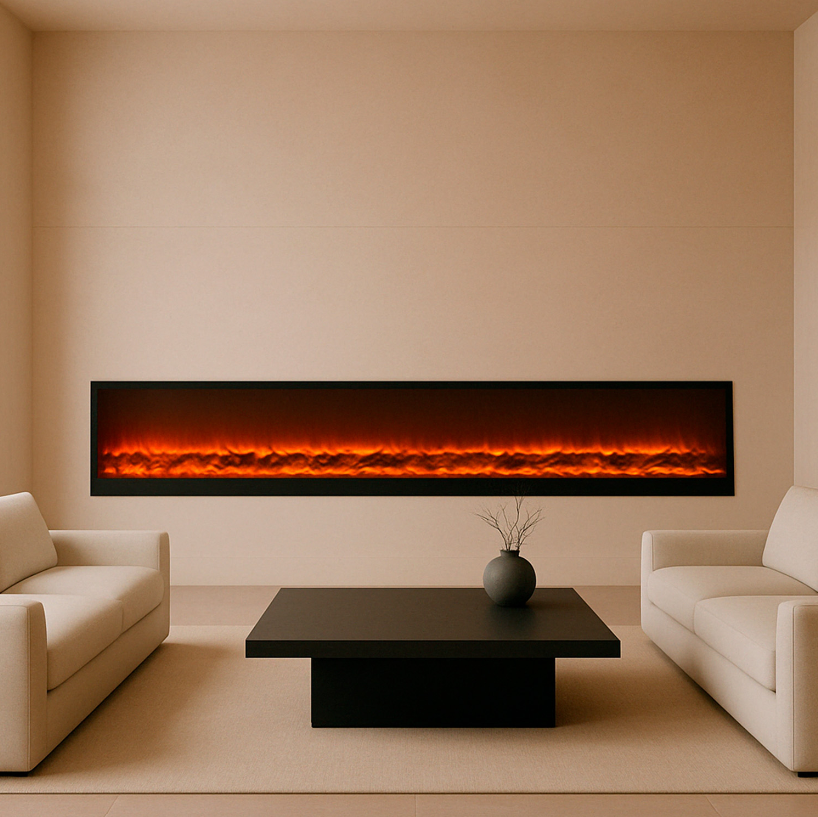 Lareira Elétrica Led ETNA 300cm Sined