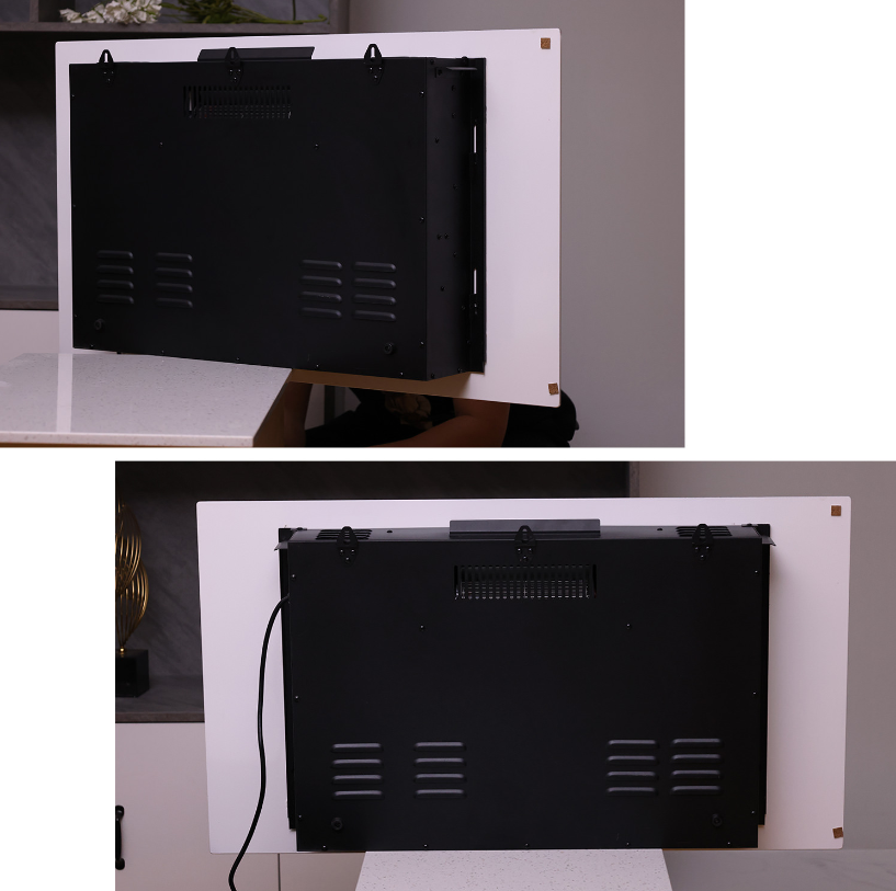 Lareira Elétrica Led MONTE 98cm Sined