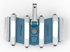 Limpeza Manual Aspirador BLUE LINE fixação clip - IOT-POOL