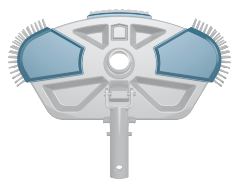 Limpeza Manual Aspirador BLUE LINE fixação clip - IOT-POOL