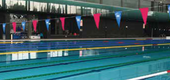 Material para Competição e Piscinas Públicas