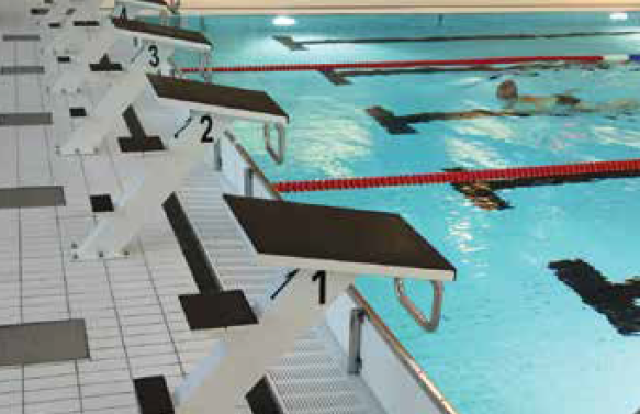Material para Competição e Piscinas Públicas
