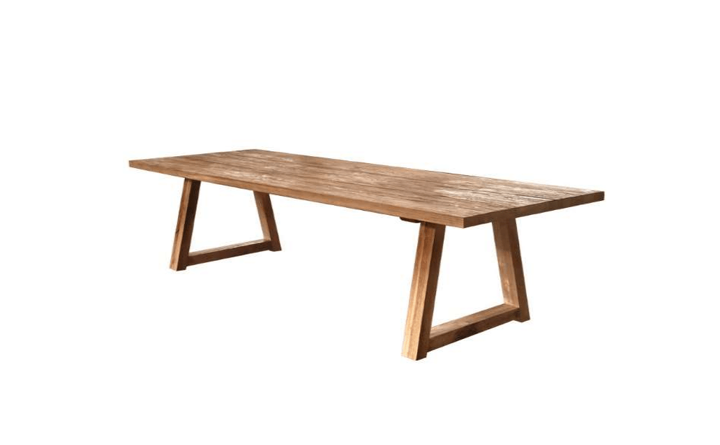 Mesa de Madeira KENYA 250x100 cm - IOT-POOL