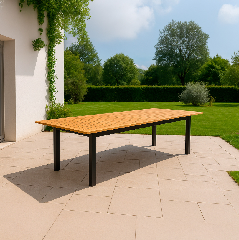 Mesa Retangular SUPERGA Sined 180 a 260 cm