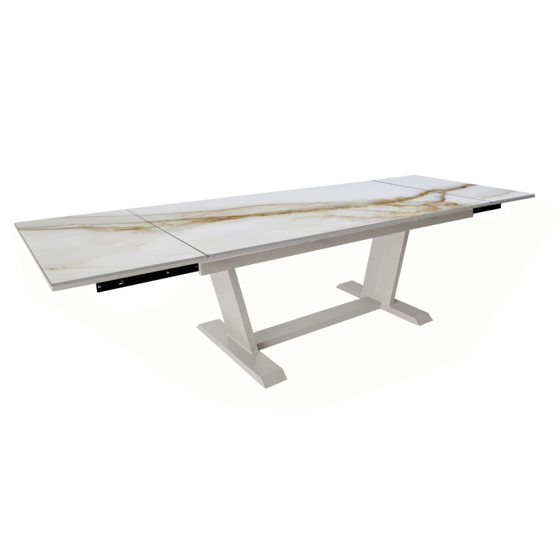Mesa Retangular TRAVERTINO Sined 180-280cm