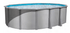 Piscina de Aço Galvanizado PACIFIC de superfície - Redonda e Oval - IOT-POOL