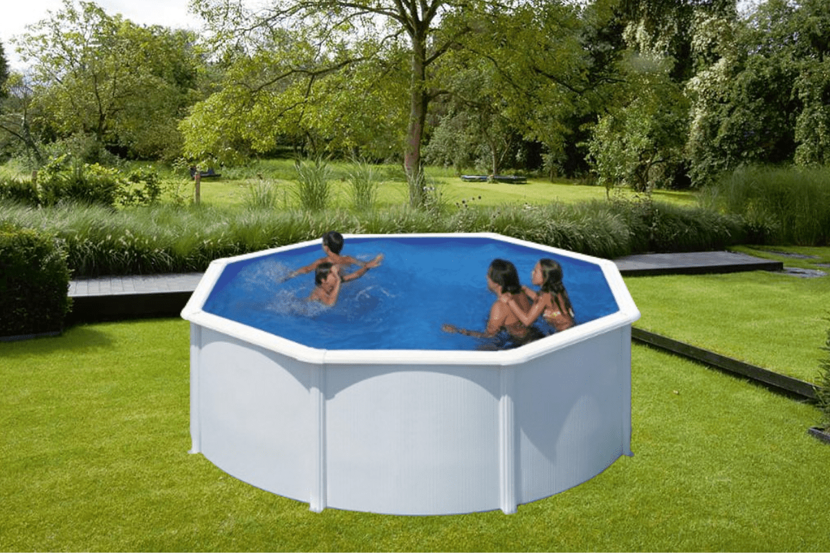 Piscina de Superfície Desmontável Circular 3.50 x 1.20m