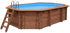 Piscina Elevada/Enterradas - Madeira (Oval) - COMINO 563x352x124cm (14,44m3) - IOT-POOL