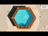 Verhoogd/ingegraven zwembad - hout (ovaal) - SUNRISE 727x396x138cm (25,45m3)