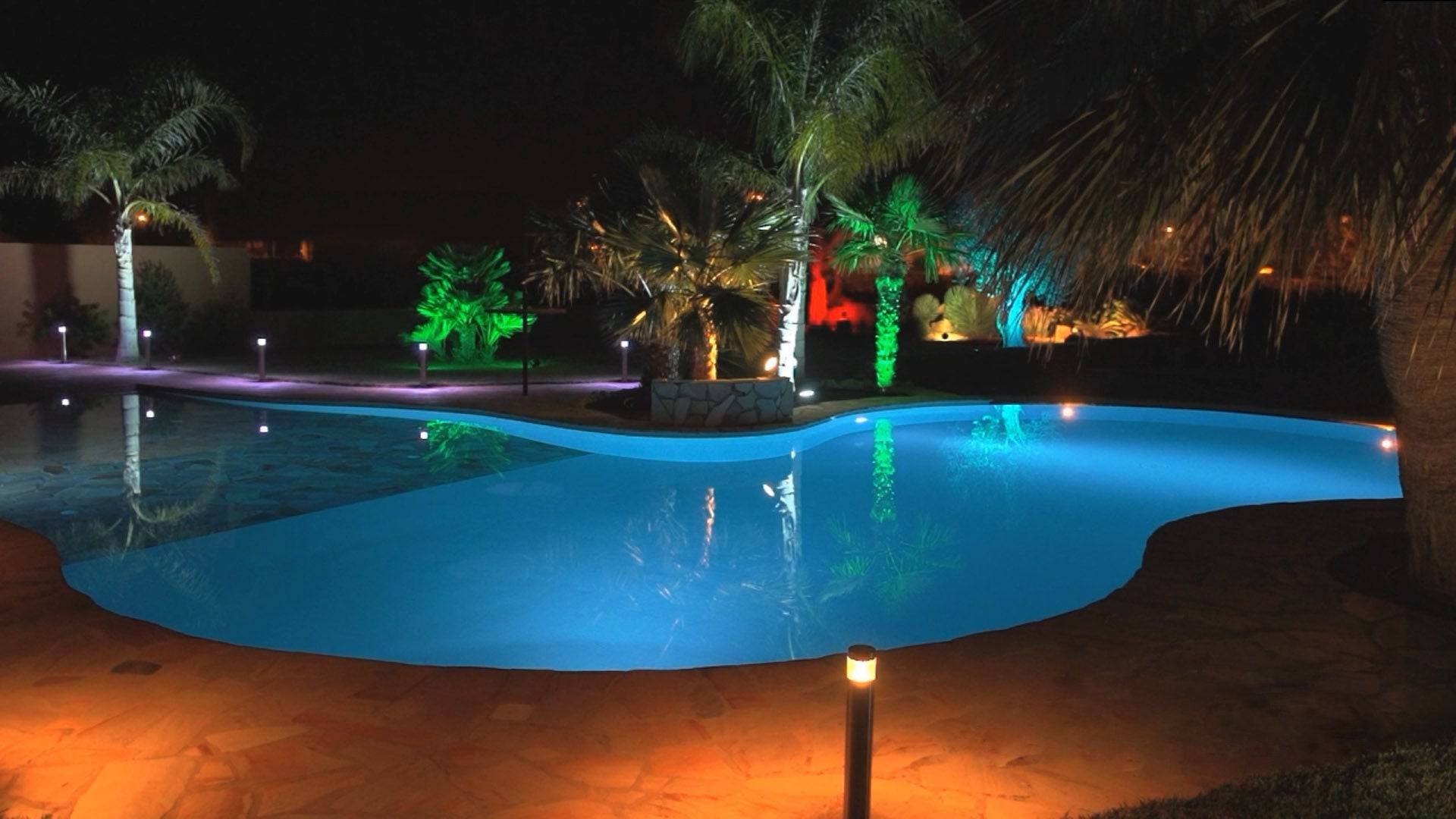 Projetores planos LED - SEAMAID - IOT-POOL