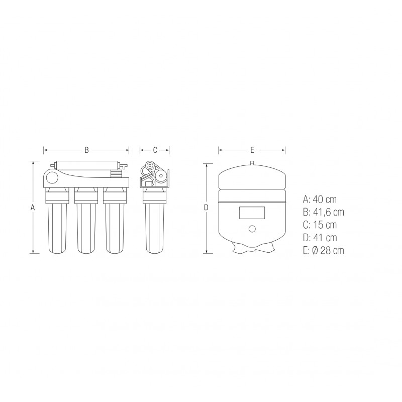 Purificador de Água de Osmose Inversa Domestico - IOT-POOL