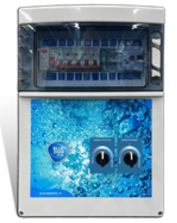 Quadro Elétrico com Transformador Série Pro (2 relógios) - IOT-POOL