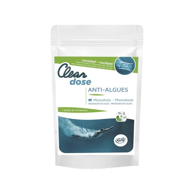 Químicos em Monodose Clor Choc, 4 ações, Anti-Algas, Floculante - GRE - IOT-POOL
