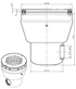Ralo de Fundo INOX - IOT-POOL
