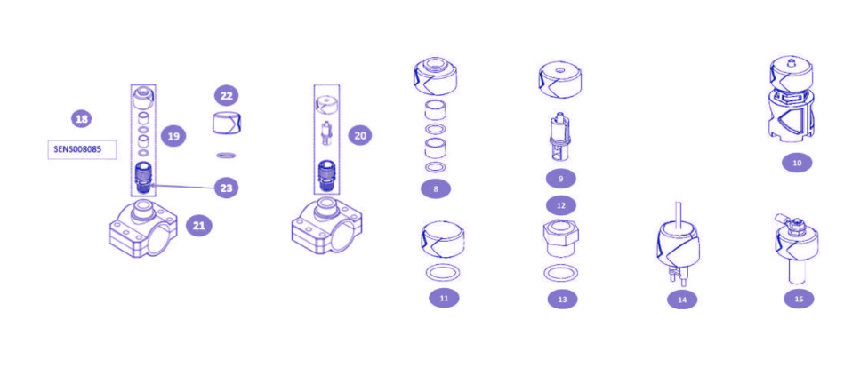 Regulador de pH NANO - recambios