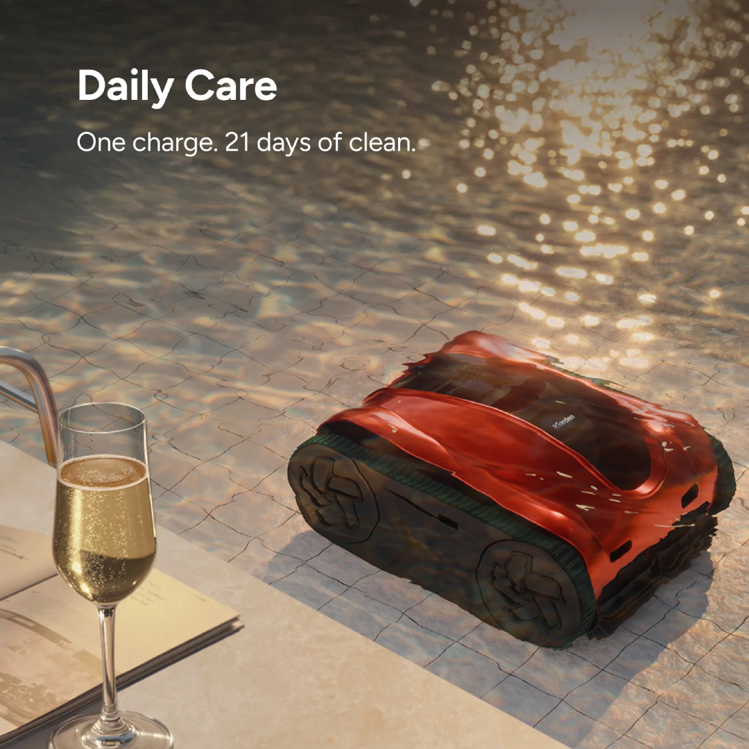 Aspirador robot FAIRLAND AQUARK iGARDEN K PRO limpa fundos bateria