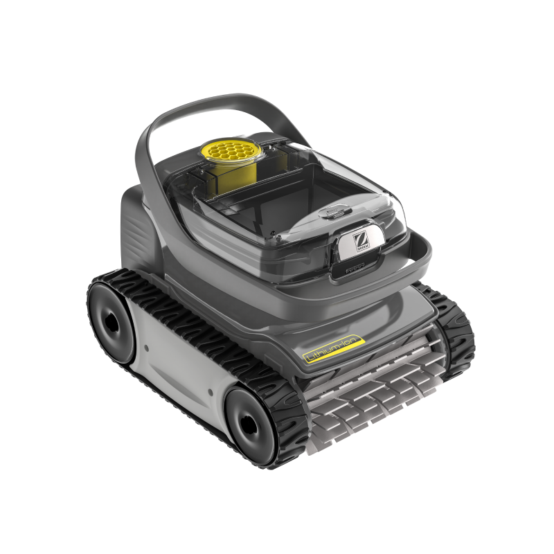OP-Li 2100 automatic cordless battery-operated pool cleaner cleans ZODIAC robot