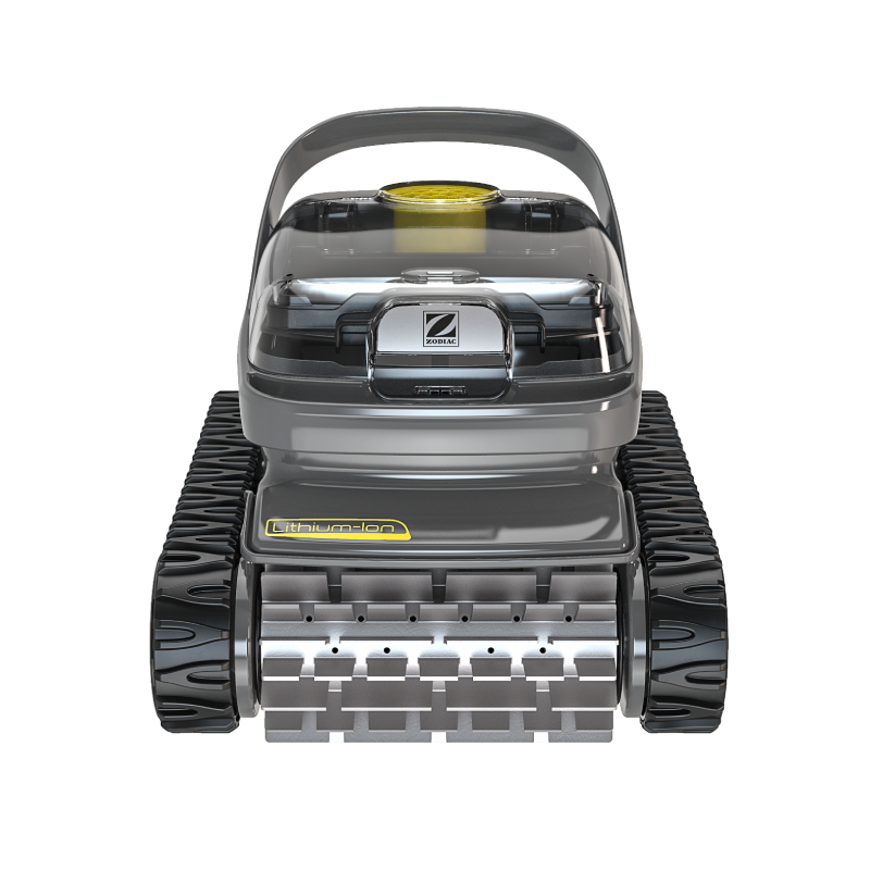 OP-Li 2100 automatic cordless battery-operated pool cleaner cleans ZODIAC robot
