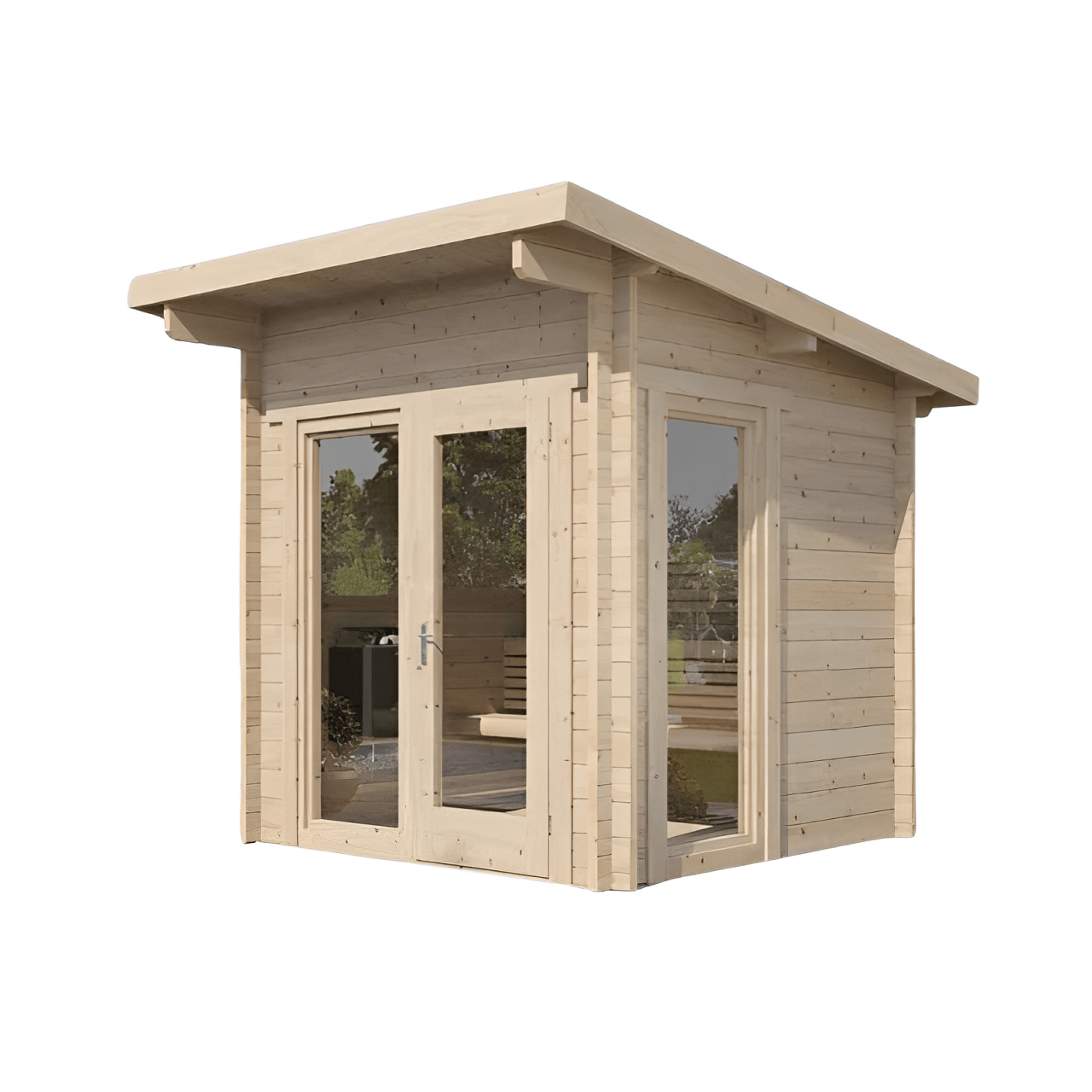 Sauna CUBE PANORAMA - IOT-POOL