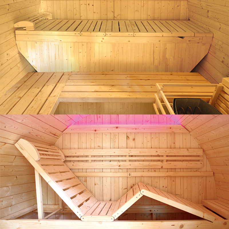 Sauna esterna GAÏA OMEGA