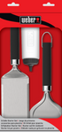 Conjunto de utensílios básico para placa Weber
